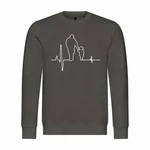 deinshirt Kapuzenpullover Herzschlag Vater und Tochter Mit Print Motiv Dunkelgrau/Dunkelgrün/Braun/Beige/Khaki
