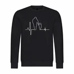 deinshirt Kapuzenpullover Herzschlag Vater und Tochter Mit Print Motiv Beige/Schwarz/Dunkelblau/Lila