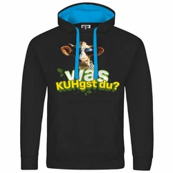 deinshirt Kapuzenpullover Herren Mit Print Motiv Rot/Lila/Orange/Gold