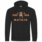 deinshirt Kapuzenpullover KUHna Matata Rot/Schwarz/Lila/Rosa/Braun/Gelb