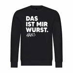 deinshirt Kapuzenpullover Herren Das ist mir Wurst Schwarz/Dunkelblau/Grau/Weiß