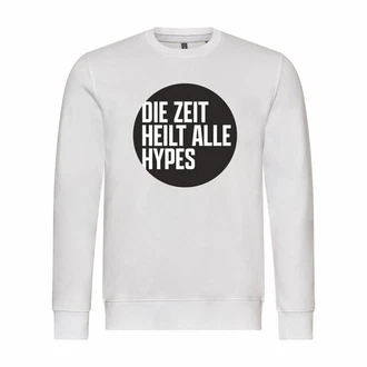 deinshirt Kapuzenpullover Herren Die Zeit heilt alle Hypes Creme/Weiß/Schwarz/Grau/Rosa/Grün deinshirt Kapuzenpullover Herren Die Zeit heilt alle Hypes Creme/Weiß/Schwarz/Grau/Rosa/Grün