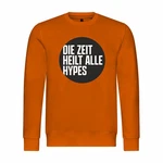 deinshirt Kapuzenpullover Herren Die Zeit heilt alle Hypes Orange/Gelb