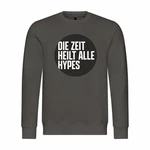 deinshirt Kapuzenpullover Herren Die Zeit heilt alle Hypes Dunkelgrün/Braun/Dunkelgrau/Grau