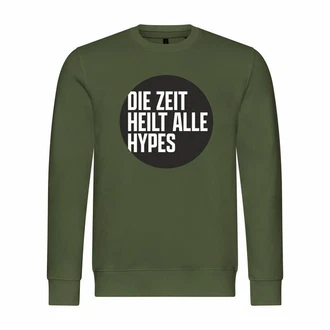 deinshirt Kapuzenpullover Herren Die Zeit heilt alle Hypes deinshirt Kapuzenpullover Herren Die Zeit heilt alle Hypes