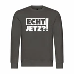 deinshirt Kapuzenpullover Herren Echt jetzt Schwarz