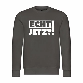 deinshirt Kapuzenpullover Herren Echt jetzt Schwarz deinshirt Kapuzenpullover Herren Echt jetzt Schwarz