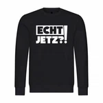 deinshirt Kapuzenpullover Herren Echt jetzt Schwarz
