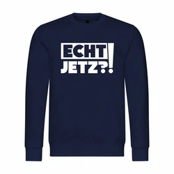 deinshirt Kapuzenpullover Herren Echt jetzt Schwarz/Dunkelblau