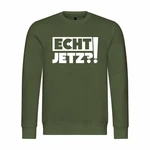 deinshirt Kapuzenpullover Herren Echt jetzt Dunkelgrün/Schwarz