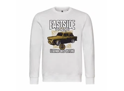 deinshirt Kapuzenpullover Herren Eastside Tuning Hellgrau/Gold/Grau/Blau/Weiß