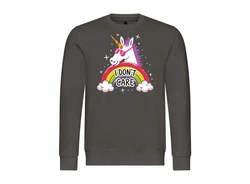 deinshirt Kapuzenpullover Herren I don't care 