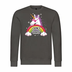 deinshirt Kapuzenpullover Herren I don't care 