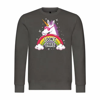 deinshirt Kapuzenpullover Herren I don't care 