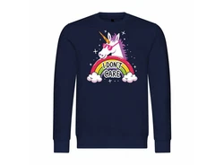 deinshirt Kapuzenpullover Herren I don't care 
