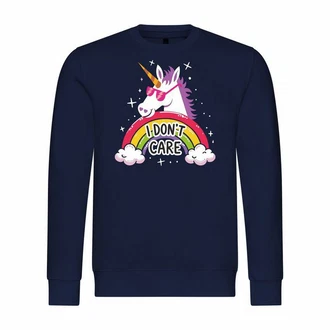 deinshirt Kapuzenpullover Herren I don't care