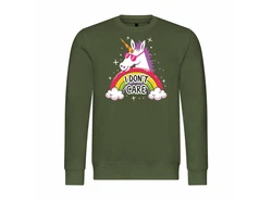 deinshirt Kapuzenpullover Herren I don't care 
