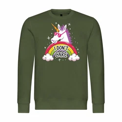 deinshirt Kapuzenpullover Herren I don't care 