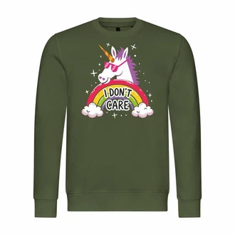 deinshirt Kapuzenpullover Herren I don't care 