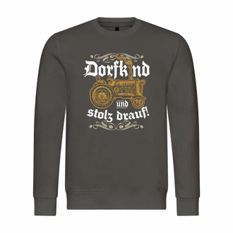 deinshirt Kapuzenpullover Herren Pullover Dorfkind und stolz drauf deinshirt Kapuzenpullover Herren Pullover Dorfkind und stolz drauf