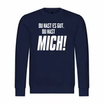 deinshirt Kapuzenpullover Herren Du hast es gut du hast mich Dunkelblau