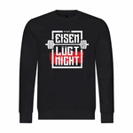 deinshirt Kapuzenpullover Herren Pullover Mit Print Motiv Dunkelblau/Schwarz/Rot