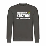 deinshirt Kapuzenpullover Herren Pullover Das ist mein KOSTM Ende der Diskussion Dunkelgrün/Khaki/Dunkelgrau/Grau/Braun
