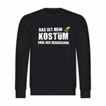 deinshirt Kapuzenpullover Herren Pullover Das ist mein KOSTM Ende der Diskussion Dunkelgrün/Rot/Braun
