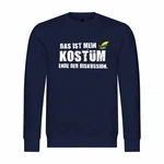 deinshirt Kapuzenpullover Herren Pullover Das ist mein KOSTM Ende der Diskussion Rot/Dunkelgrün/Dunkelblau/Braun