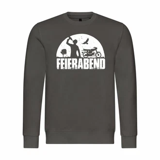 deinshirt Kapuzenpullover Herren Pullover Feierabend Simson