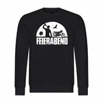 deinshirt Kapuzenpullover Herren Pullover Feierabend Simson Grau