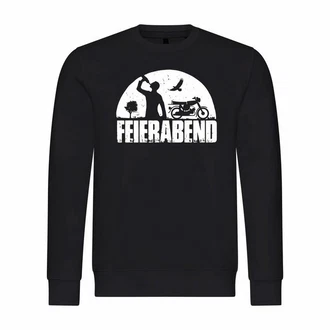 deinshirt Kapuzenpullover Herren Pullover Feierabend Simson Grau