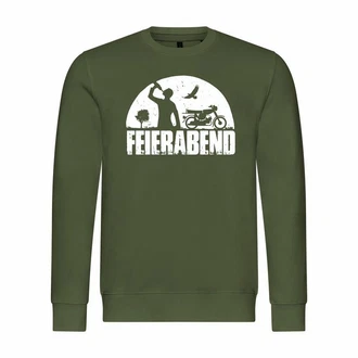 deinshirt Kapuzenpullover Herren Pullover Feierabend Simson Dunkelgrün/Grün/Grau deinshirt Kapuzenpullover Herren Pullover Feierabend Simson Dunkelgrün/Grün/Grau