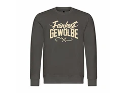 deinshirt Kapuzenpullover Feinkostgewölbe Mit Print Motiv Dunkelgrau/Dunkelgrün/Gelb/Grau/Braun/Hellgrau
