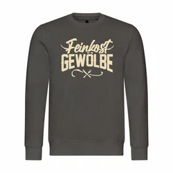 deinshirt Kapuzenpullover Feinkostgewölbe Mit Print Motiv Dunkelgrau/Dunkelgrün/Gelb/Grau/Braun/Hellgrau