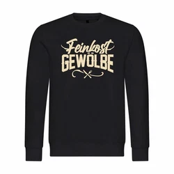 deinshirt Kapuzenpullover Feinkostgewölbe Mit Print Motiv Gelb/Beige