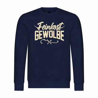 deinshirt Kapuzenpullover Feinkostgewölbe Mit Print Motiv