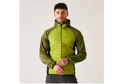 Regatta Softshelljacke Hybrid Steppjacke Andreson VIII Grün/Neonfarben