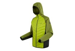 Regatta Softshelljacke Hybrid Steppjacke Andreson VIII Grün/Neonfarben