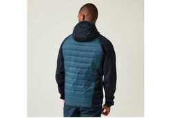 Regatta Softshelljacke Hybrid Steppjacke Andreson VIII Hellblau/Dunkelblau/Blau