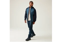 Regatta Softshelljacke Hybrid Steppjacke Andreson VIII Hellblau/Dunkelblau/Blau