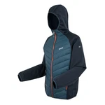 Regatta Softshelljacke Hybrid Steppjacke Andreson VIII Hellblau/Dunkelblau/Blau