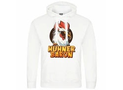 deinshirt Kapuzenpullover Hhnerbaron Mit Print Motiv Orange/Rot/Braun/Rosa