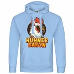deinshirt Kapuzenpullover Hhnerbaron Mit Print Motiv Hellblau