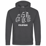 deinshirt Kapuzenpullover Feldtaxi Mit Print Motiv Grau/Beige deinshirt Kapuzenpullover Feldtaxi Mit Print Motiv Grau/Beige