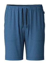 CALIDA Pyjamashorts RMX Sleep Herren Blau/Dunkelblau/Hellblau