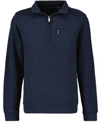 RAGMAN Sweatshirt Dunkelblau/Blau/Hellblau
