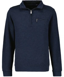 RAGMAN Sweatshirt Dunkelblau/Blau/Hellblau