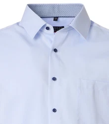 Redmond Businesshemd Modern Fit Style 241720110 Hellblau/Blau/Dunkelblau
