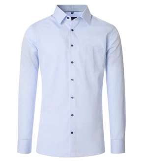 Redmond Businesshemd Modern Fit Style 241720110 Hellblau/Blau/Dunkelblau